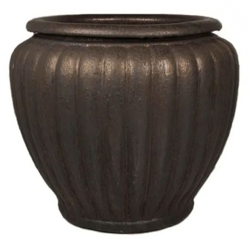 Vaso Cermica Pumpkin Bronze 72cm X 62cm