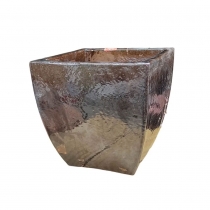 Vaso Cermica Estilo Vietnamita Alto Grande Preto