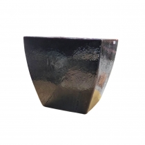 Vaso Cermica Estilo Vietnamita Alto XG Preto